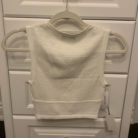 Babaton Pointelle Top - Picture 2 of 3